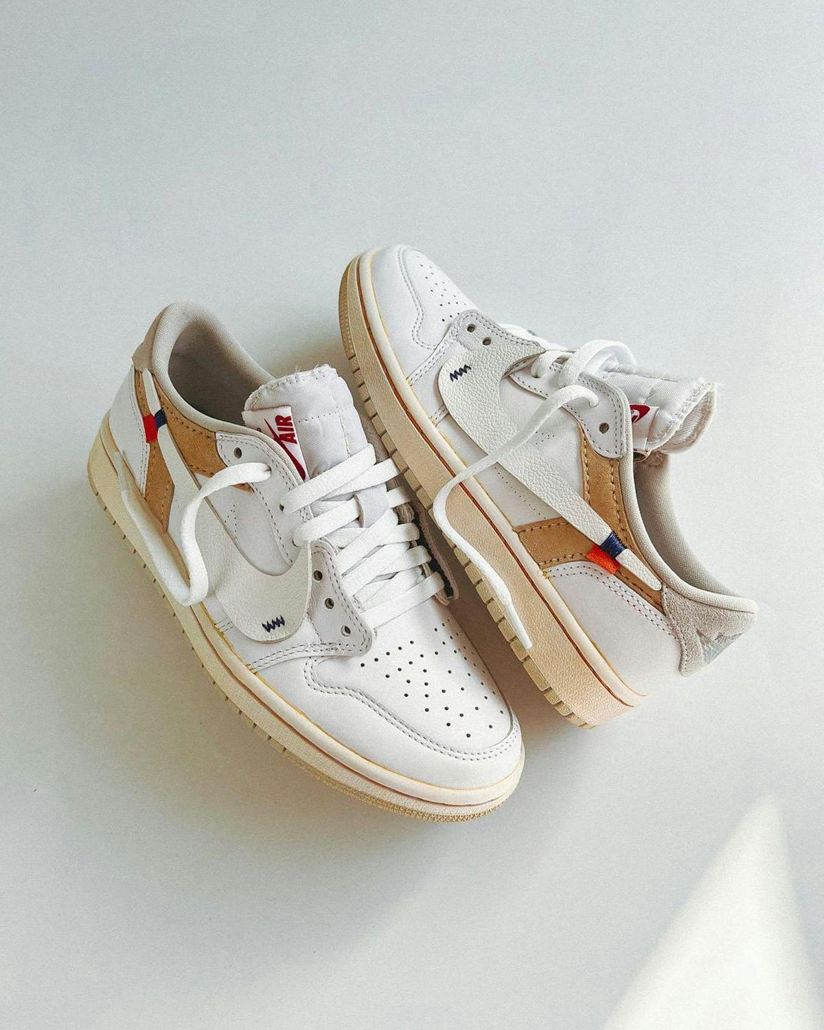 custom white air jordan 1